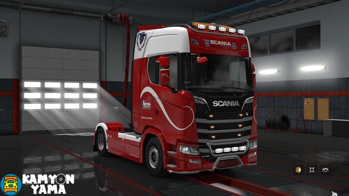 ETS2 – Scania S 2016 Inter Lojistik Skin Yaması