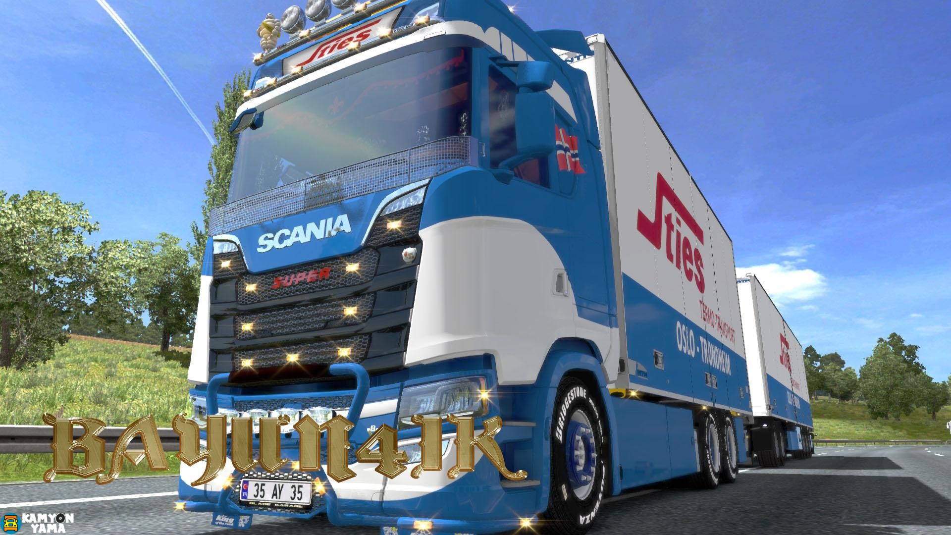ETS2 – Scania S 2016 SCS Sties Skin Yaması