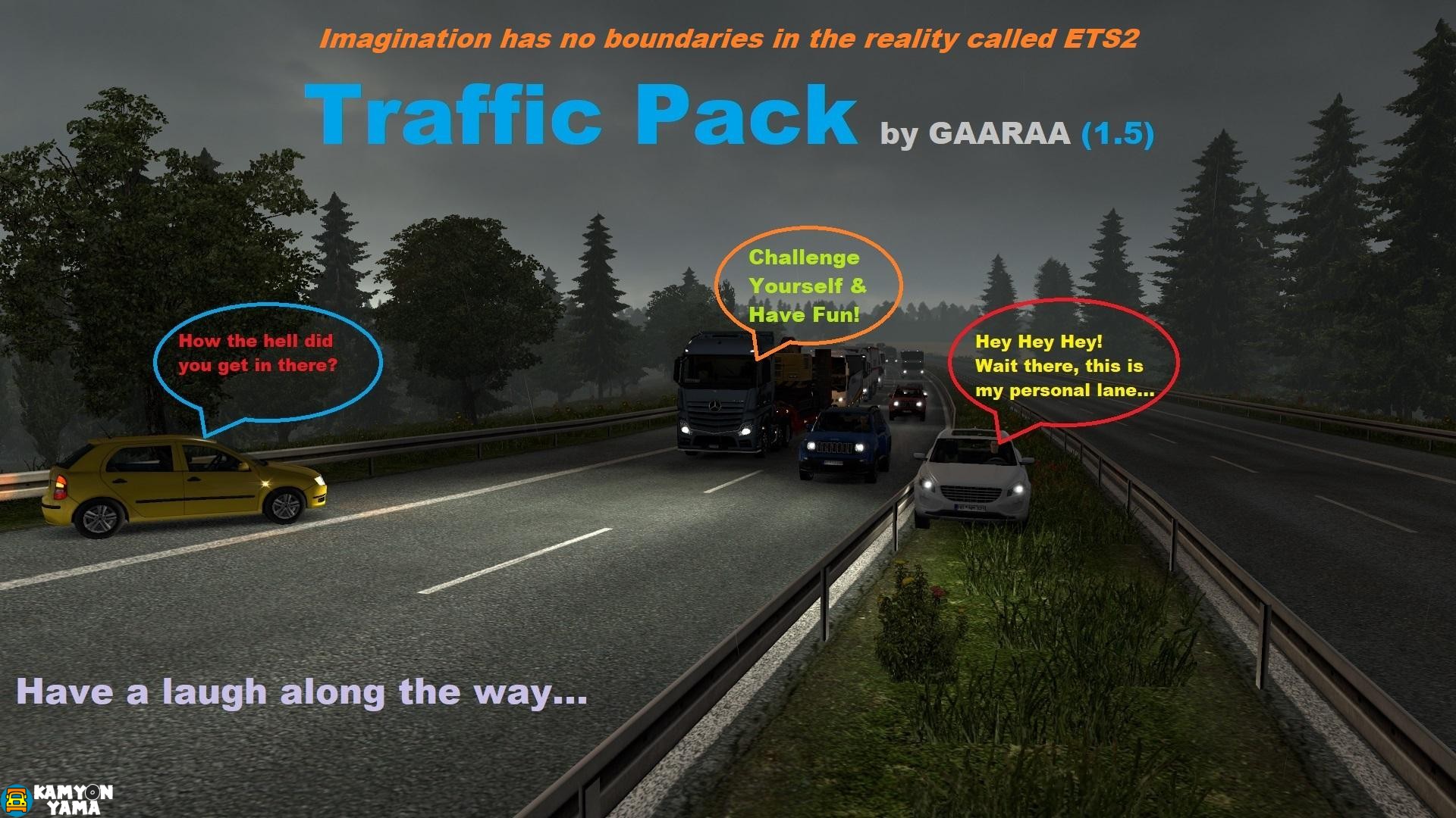 ETS2 – Trafik Paketi V1.5