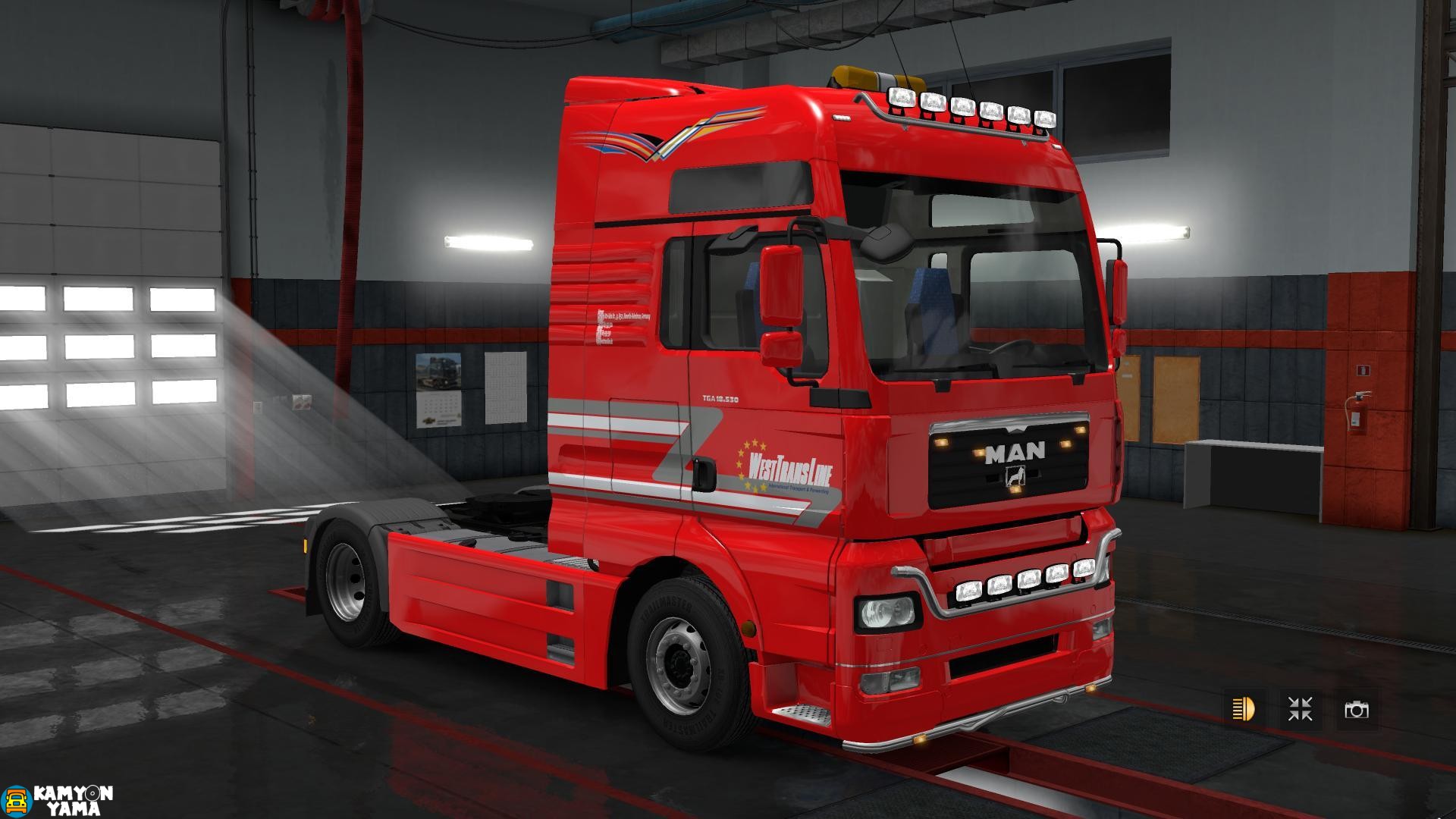 ETS2 – Man Tga Westtransline Skin