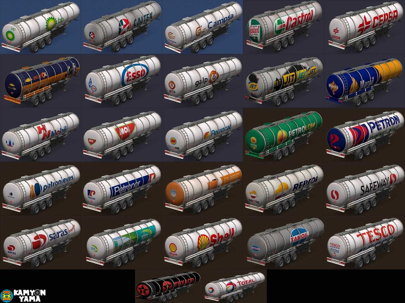 ETS2 – Yakıt Tankerleri Paketi