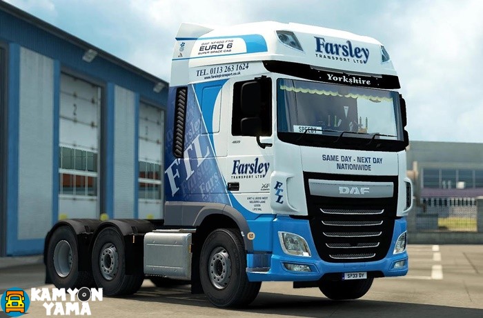 ETS2 – Daf Euro 6 Farsley Transport Skin