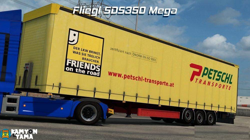 ETS2 – Fliegl SDS350 Mega Dorse Modu V1.9 (Yeniden Düzenlendi)