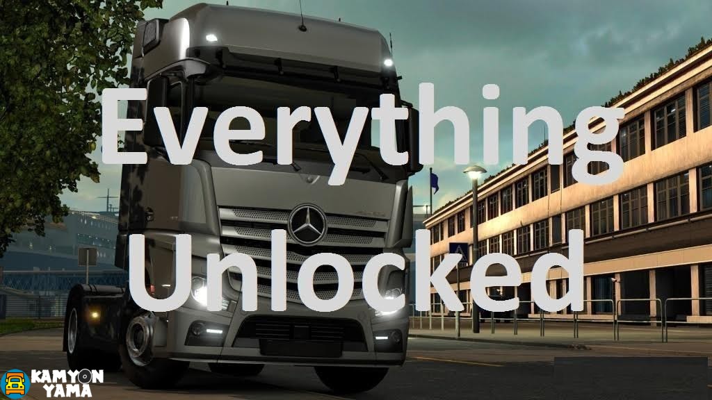 ETS2 – Bütün Aksesuarların Kilidi Açık V1.0