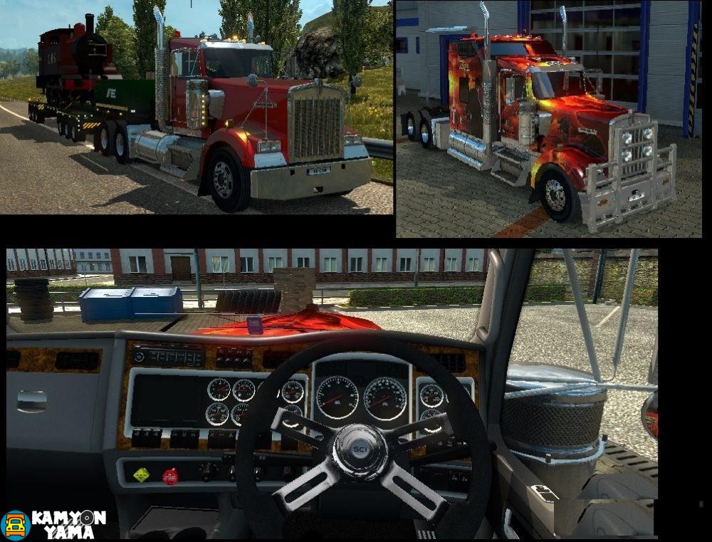ETS2 – Kenworth W900 Tır Modu V1.00