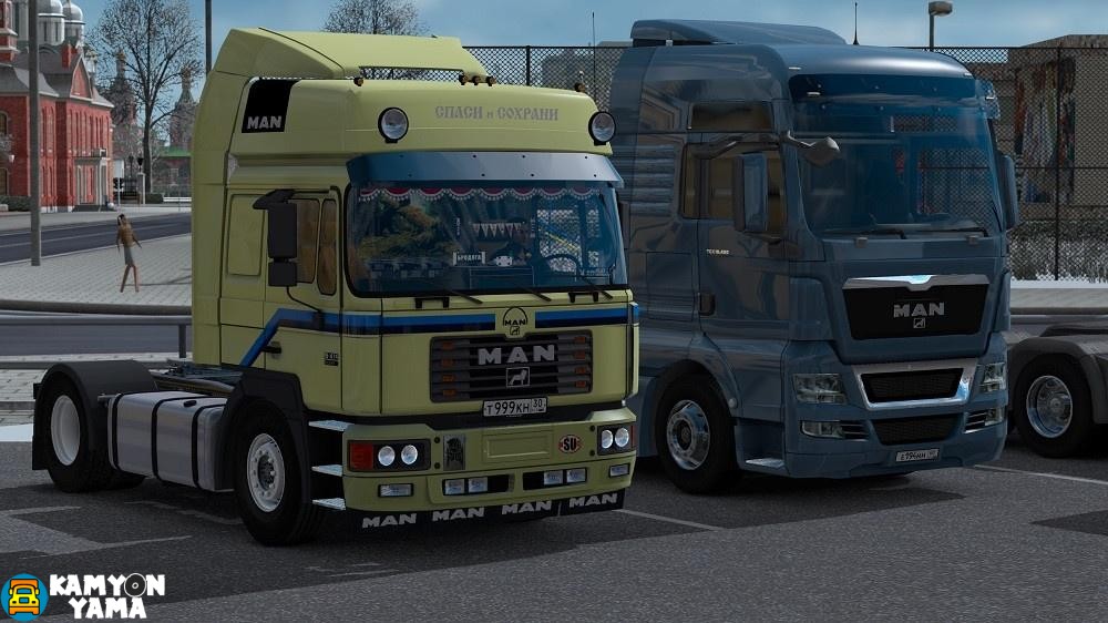 ETS2 – Man F2000 Tır Modu V1.0