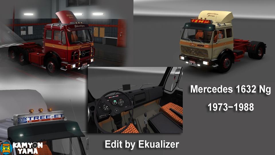 ETS2 – Mercedes 1632 NG Tır Modu