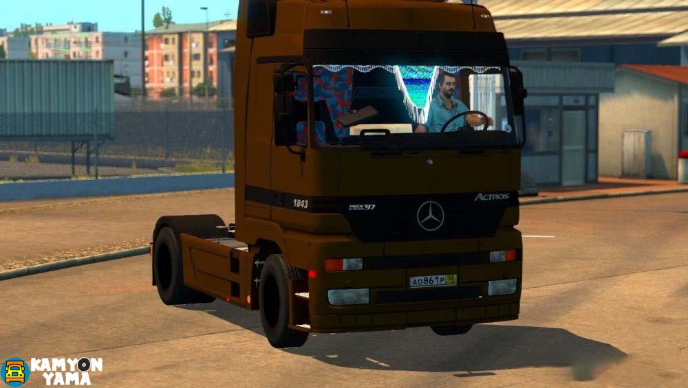 ETS2 – Mercedes-Benz Actros 1843 Tır Modu