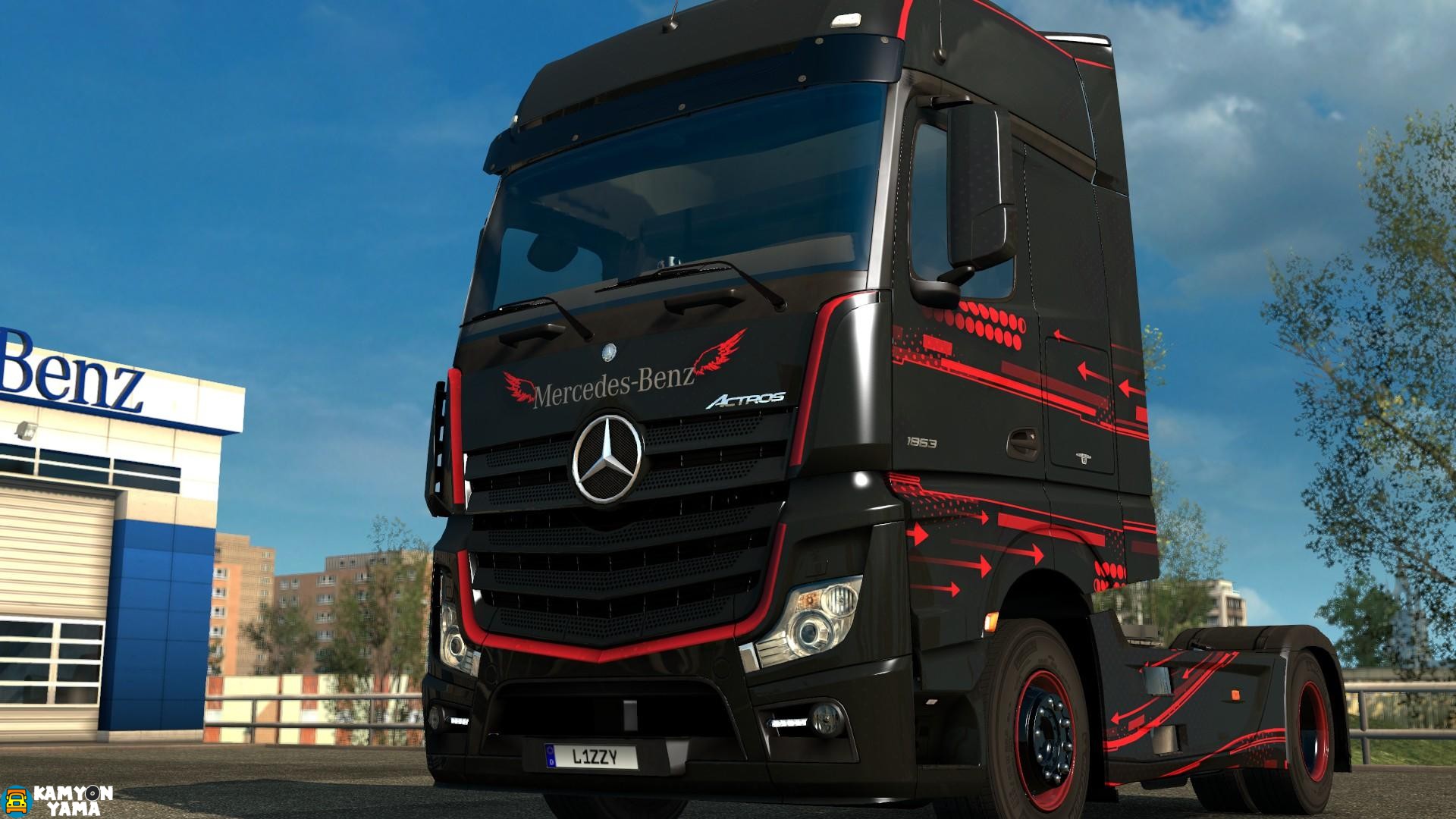 Mercedes Actros 1 Skin