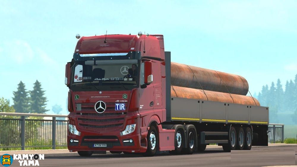 ETS2 – Mercedes-Benz Actros Mp4 Ses Modu V1.0