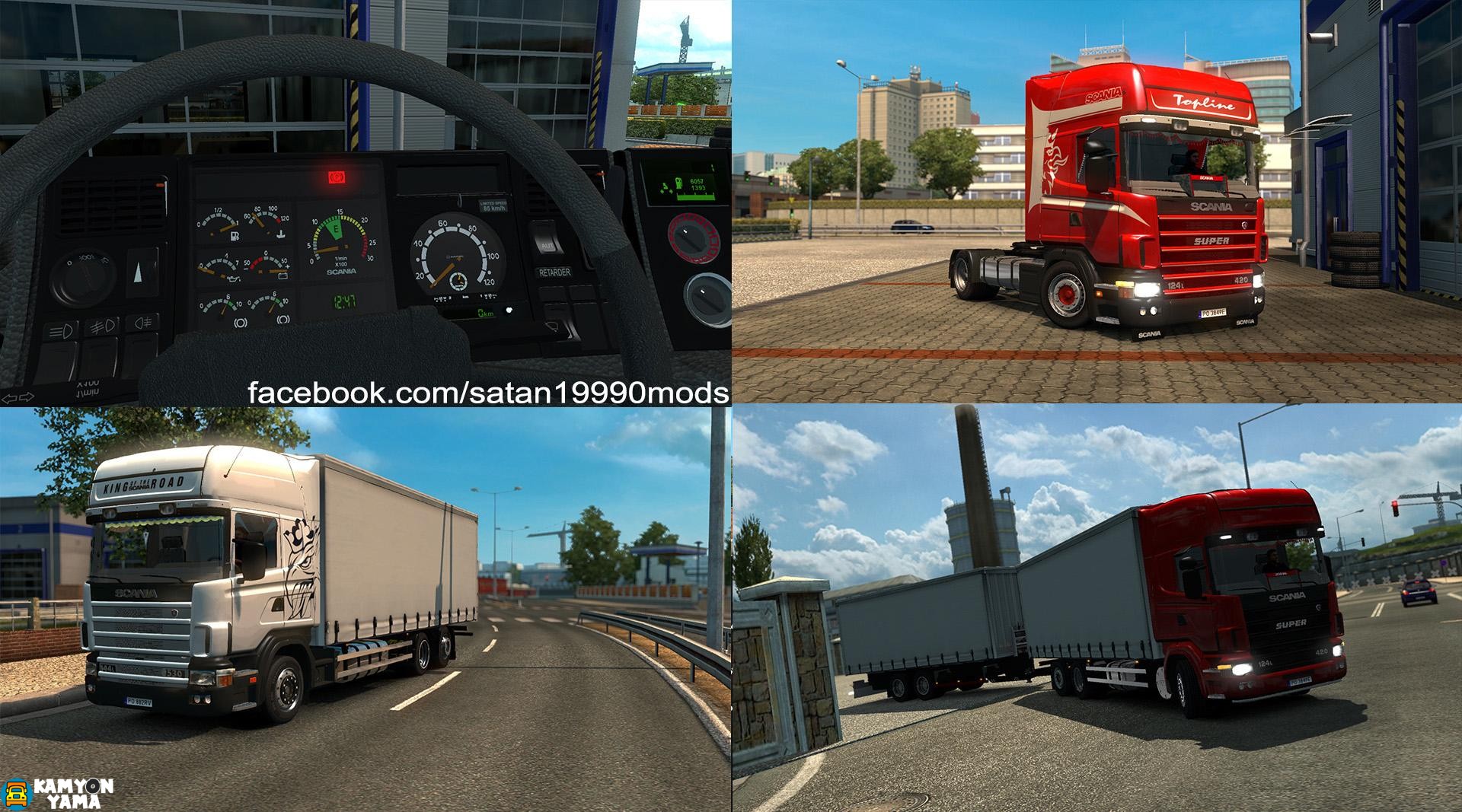 ETS2 – Scania 4 Tır Modu V2.3