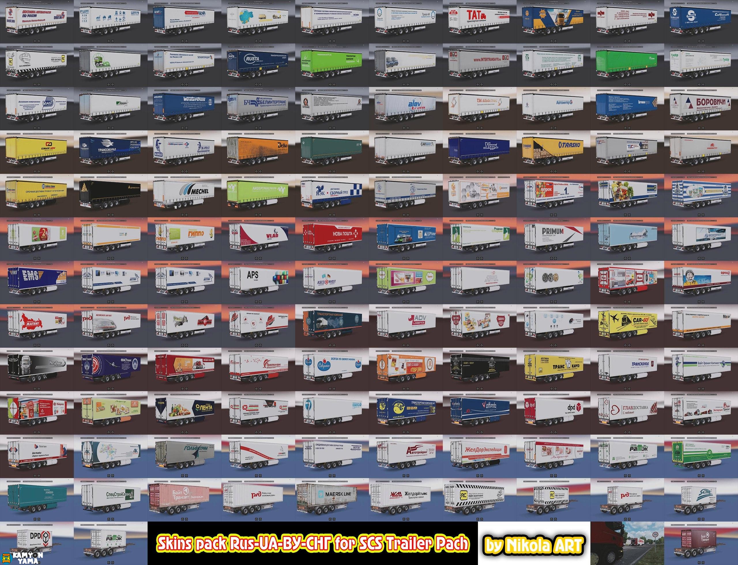 ETS2 – SCS Rus Dorse Paketi V2.0