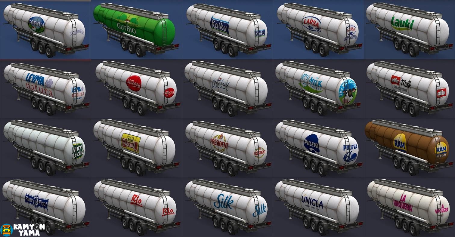 ETS2 – Süt Tankerleri 2 V1.0