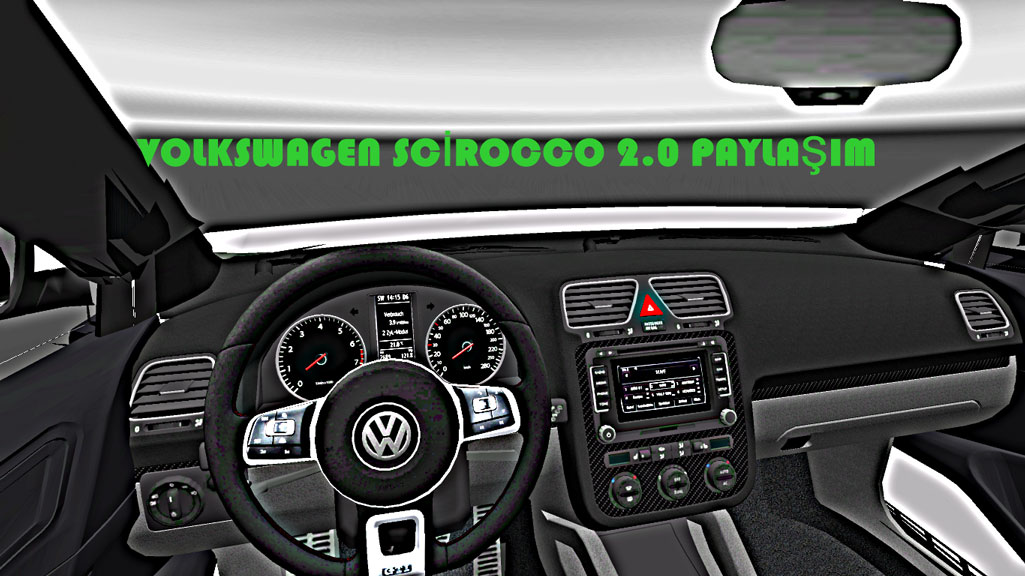 ETS 2 Volkswagen Scirocco v2.1 Araba Modu Kamyon