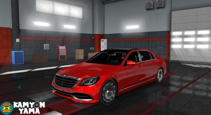 ETS2 – Mercedes-Benz S650 Maybach 2018 Araba Yaması V1.0