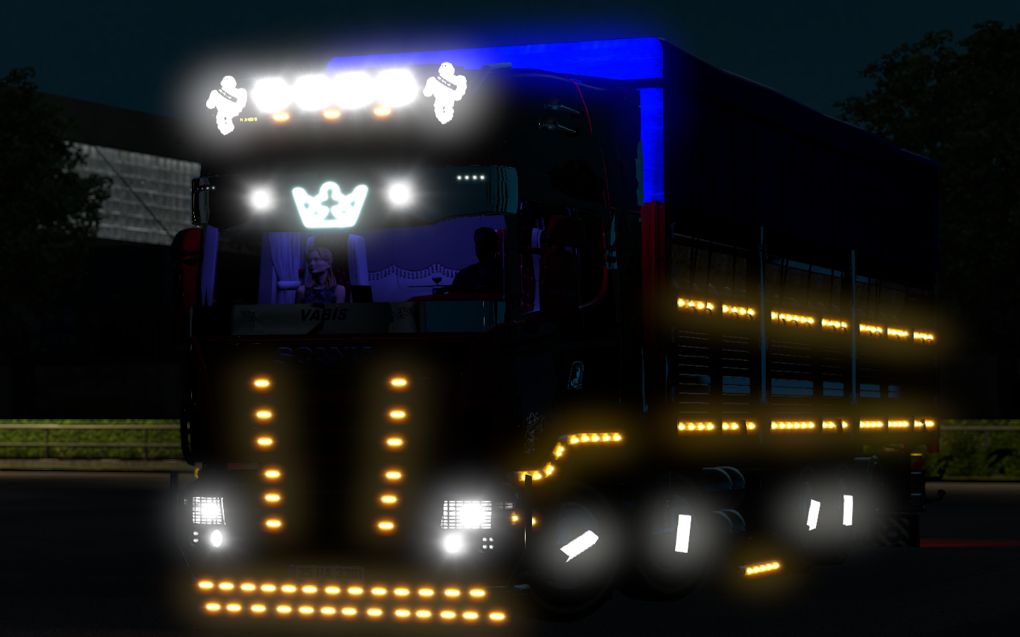 ETS2 – Scania R2008 Çekici + Kırkayak Modu