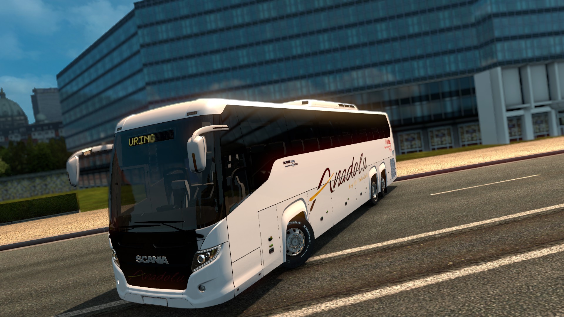 ETS2 – Scania Touring-Anadolu Turizm Skin