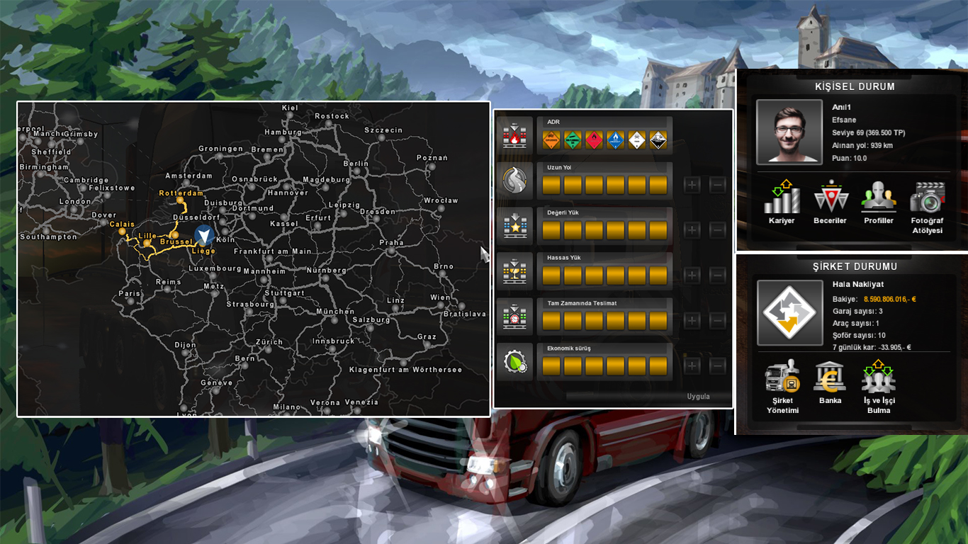 ETS 2 – En İyi Save Dosyası (1.31.x)