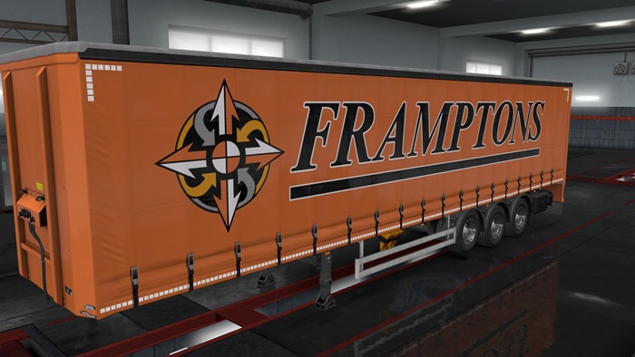 ETS2 – Framptons Transport Dorse Skin (1.33.X)