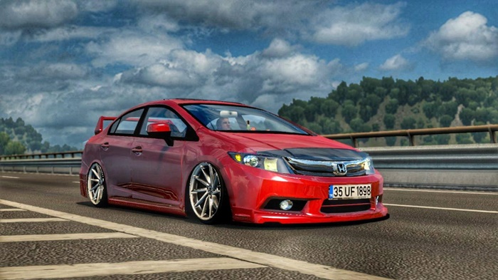 ETS2 – Honda Civic Fb7 V1R2 Araba Yaması (1.33.X)