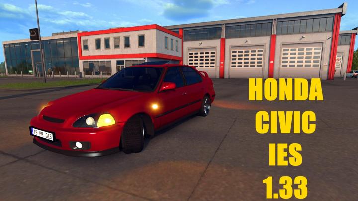 ETS2 – Honda Civic Ies Fix Mod (1.33.X)
