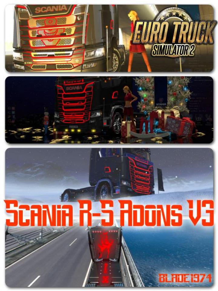 Scania R-S Addons v3