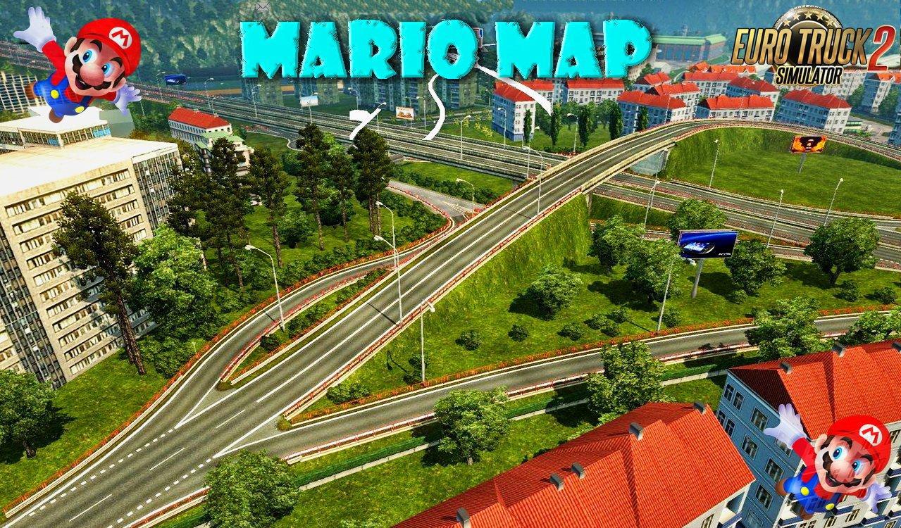 ETS2 – Mario Haritası 12.8 (1.34.x)