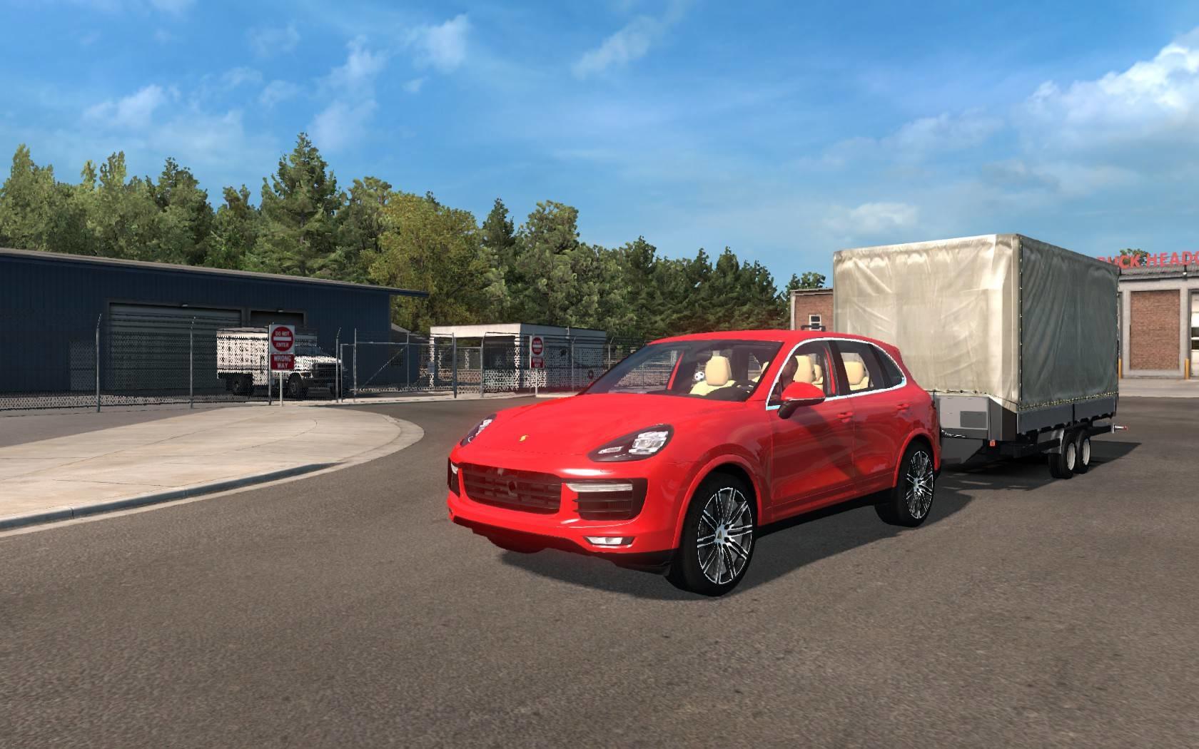 ATS – Porsche Cayenne Turbo S 2016 Model Araba Yaması (1.34.x)