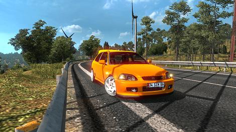 ETS2 – Honda Civic Hatchback (1.34.x)