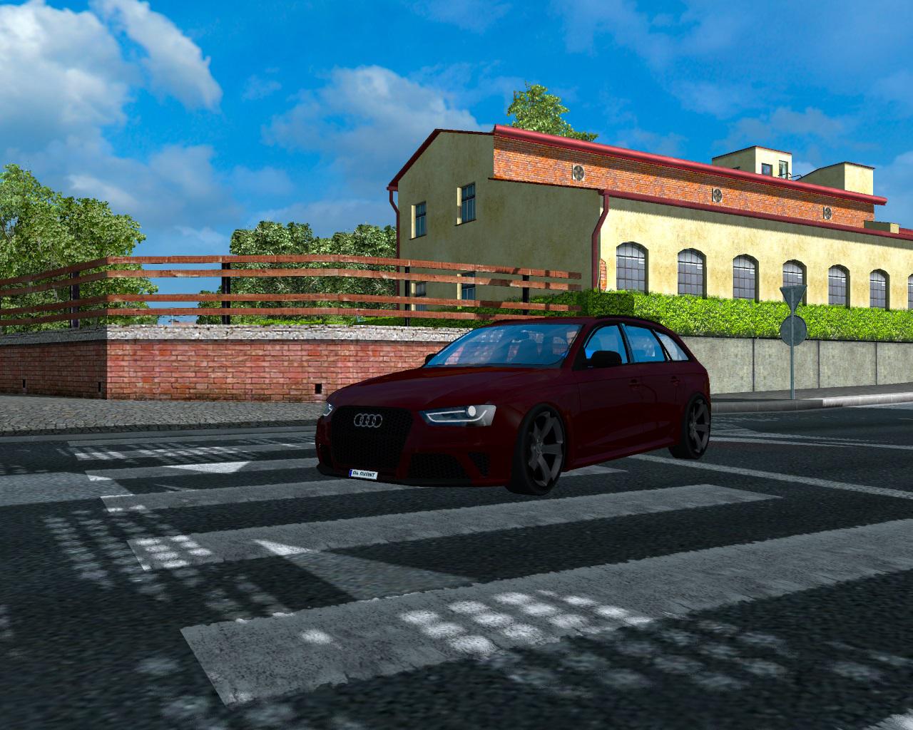 ETS2 – Audi A4 Avant Araba Yaması (1.34.x)