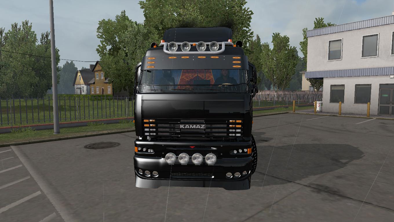 ETS2 – Kamaz 6460 Turbo Dizel V8 (1.34.x)