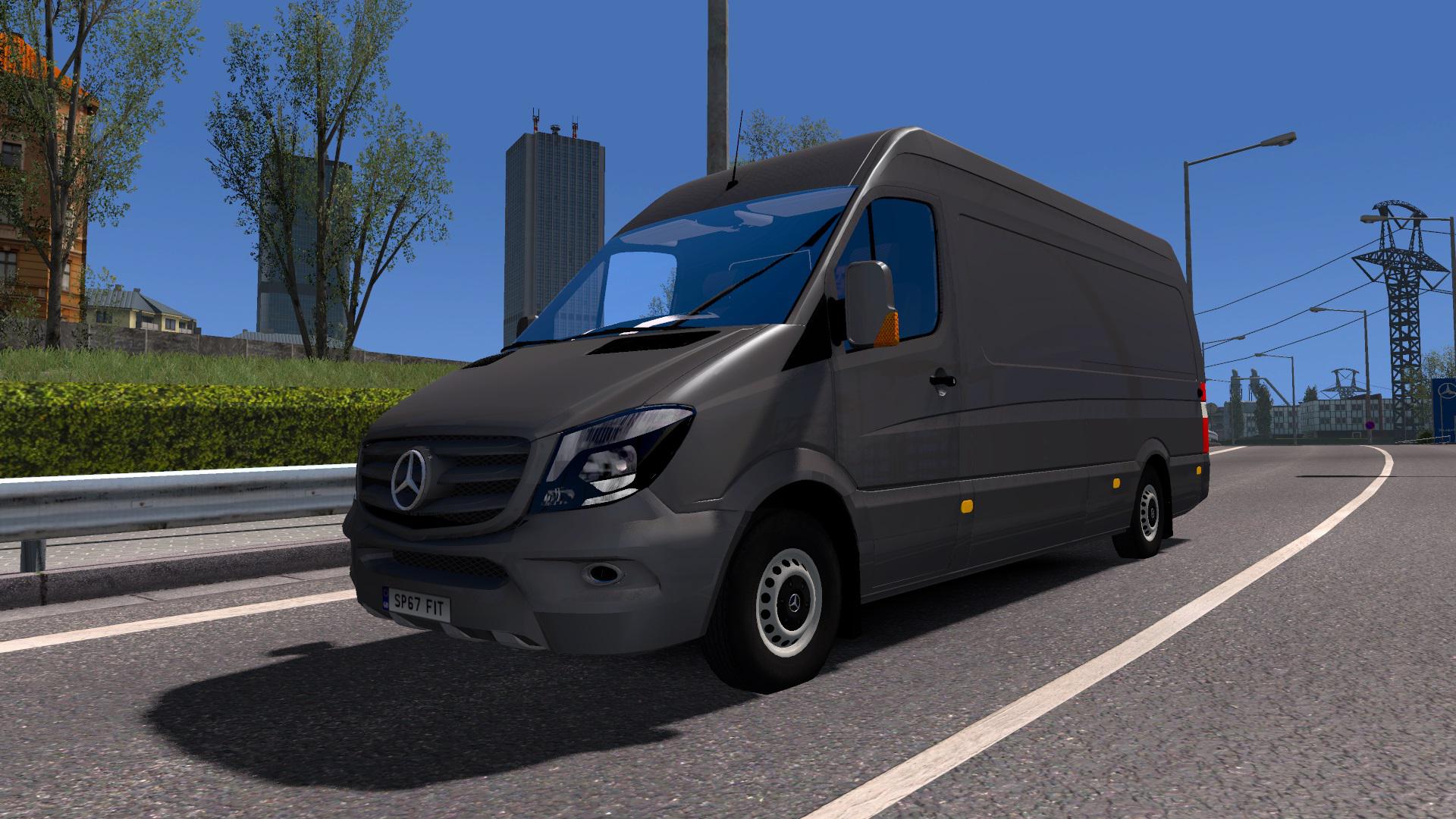 ETS2 – Mercedes Sprinter 2015 V1.8 (1.34.x)