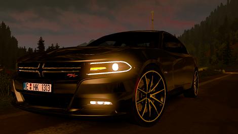 ETS2 – Dodge Charger 2016 Model Araba Yaması (1.34.x)