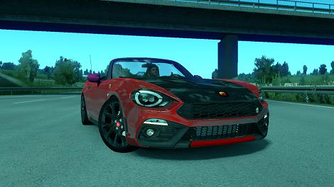 ETS2 – Fiat Abarth 124 Spider Araba Yaması (1.35.x)