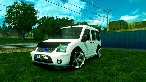 ETS2 – Ford Transit Connect 2009 Model Araba Modu (1.35.x)