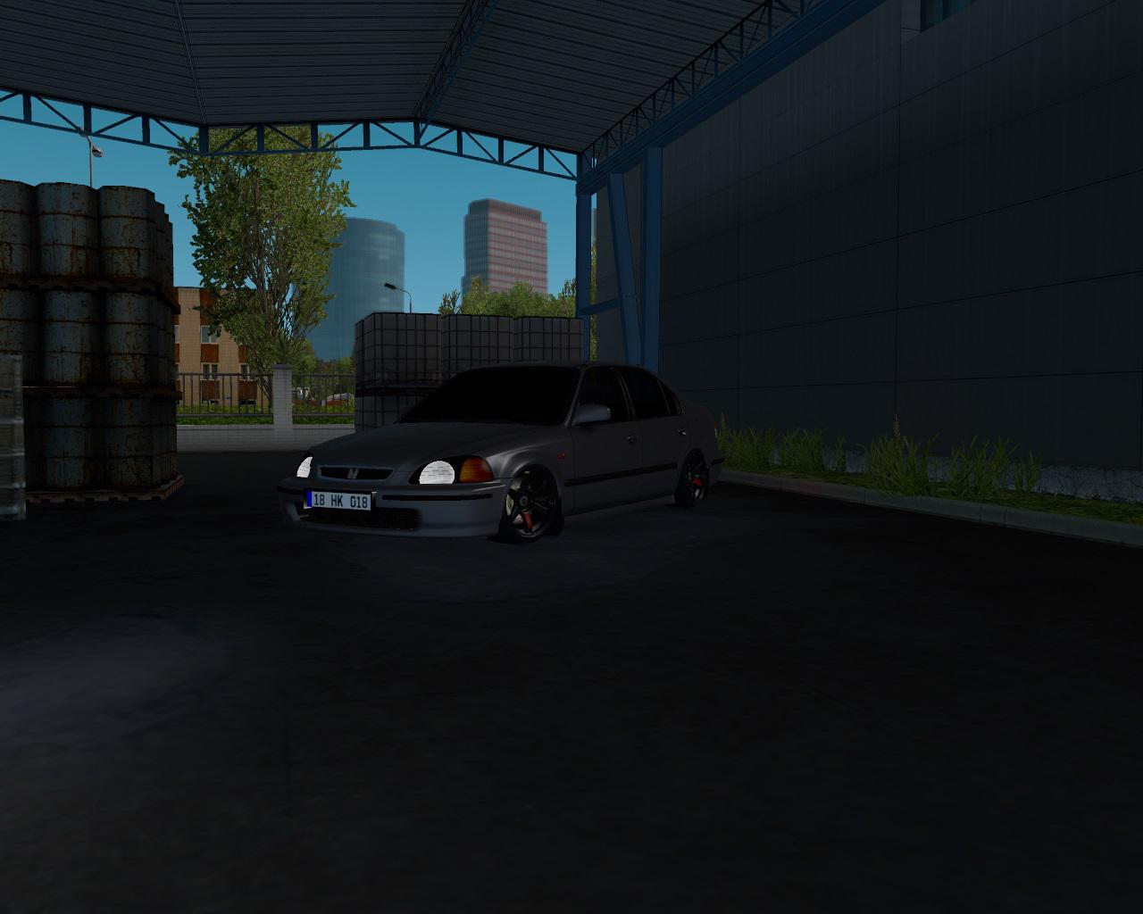 ETS2 – Honda Civic Ies Araba Yaması (1.35.x)