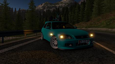 ETS2 – Honda Civic Hatchback V2.0 (1.34.x)
