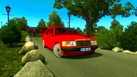 ETS2 – Mercedes 190E W201 Araba Yaması (1.35.x)