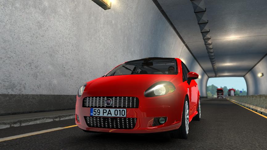 ETS2 – Fiat Punto V1R10 Araba Yaması (1.35.x)