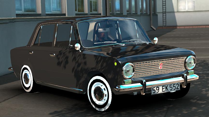 ETS2 – Fiat / Tofaş 124 V1R10 (1.35.x)