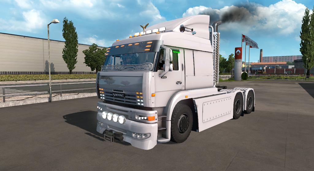 ETS2 – Kamaz 6460 Turbo Dizel V8 (1.35.x)