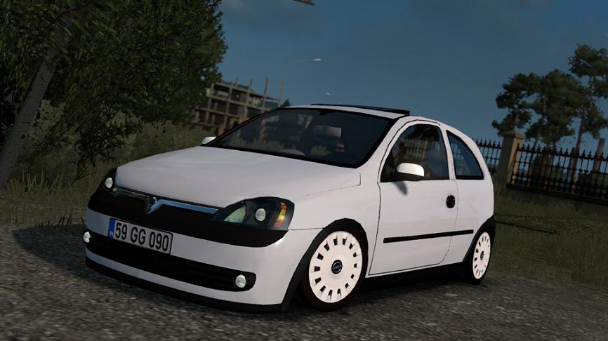 ETS2 – Opel Corsa C 1.7 V1R10 Araba Yaması (1.35.x)
