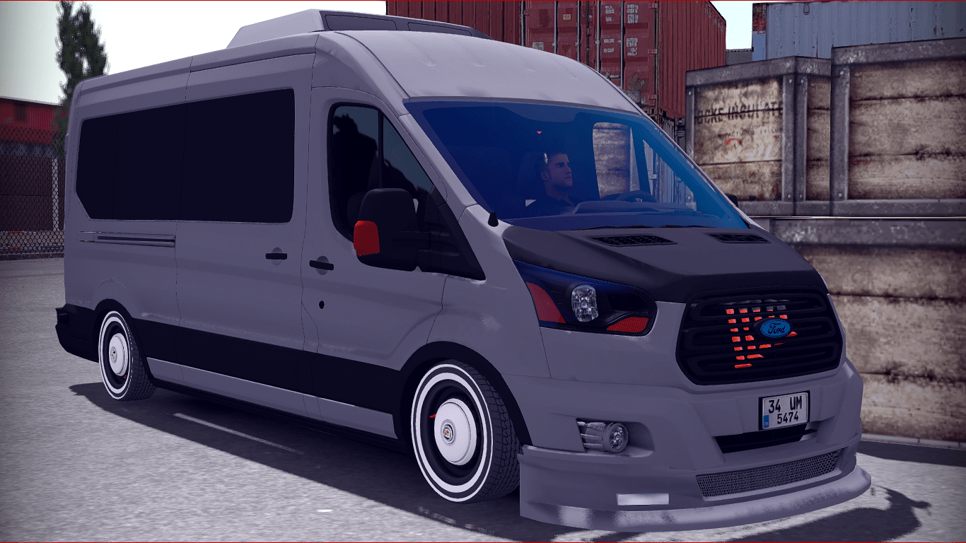 ETS2 – Ford Transit Animasyonlu (1.35.x)
