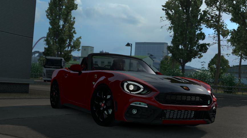 ETS2 – Fiat / Abarth 124 Spider V1R10 (1.35.x)