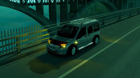 ETS2 – Ford Transit Connect 2009 Model Araba Modu (1.35.x)
