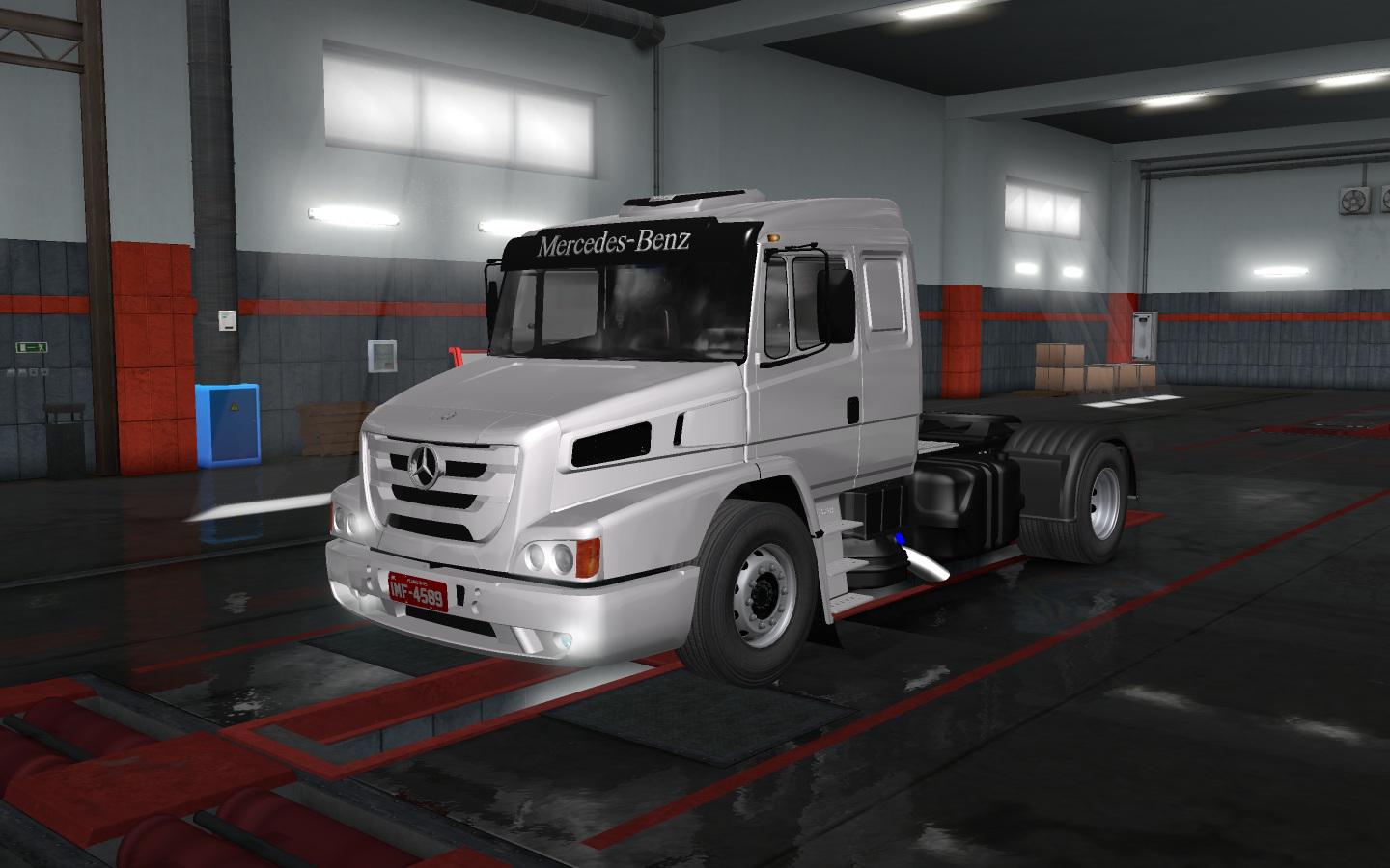 ETS2 – Mercedes-Benz Atron Çekici Modu (1.35.x)