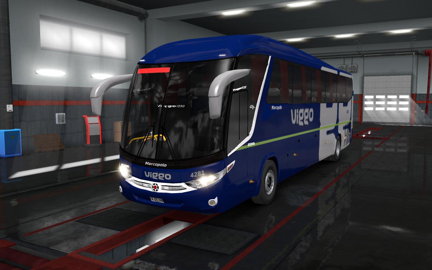 ETS2 – Scania Marcopolo G7 1050 Viaggio Otobüs Yaması (1.35.X)