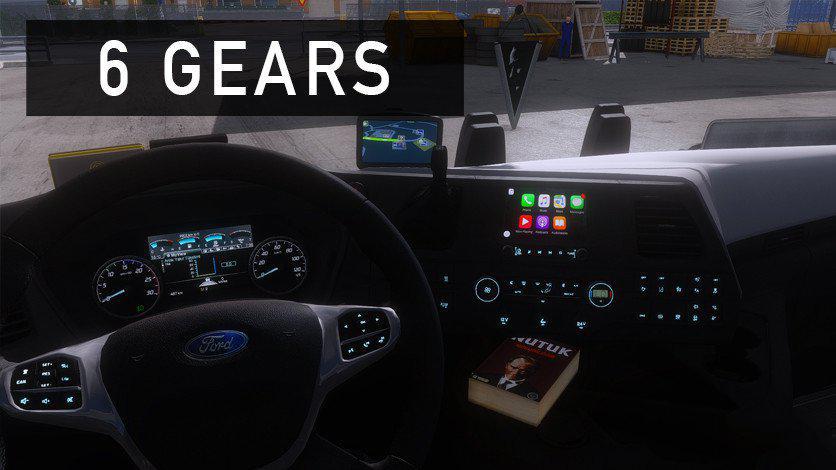 ETS2 – Ford F-Max 6 Vitesli Şanzıman Modu (1.36.x)