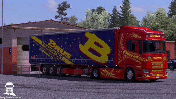 ETS2 – Brus Taşımacılık Skin Paketi V1.0 (1.36.x)