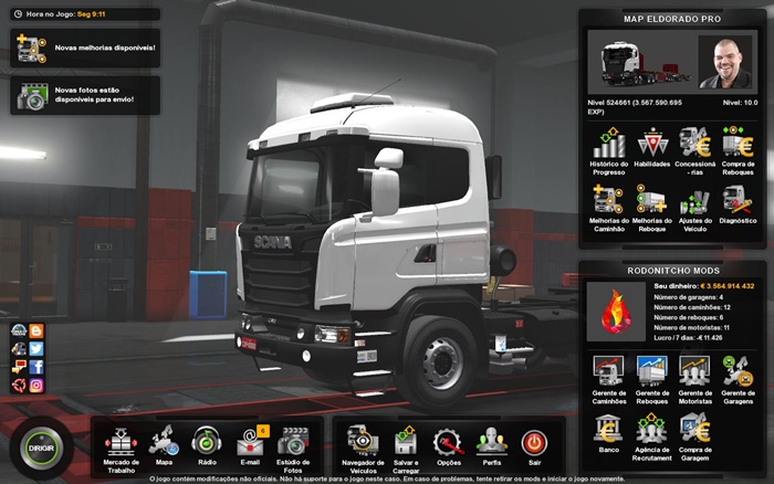 ETS2 – Eldorado Haritası Profil Modu (1.36.x)